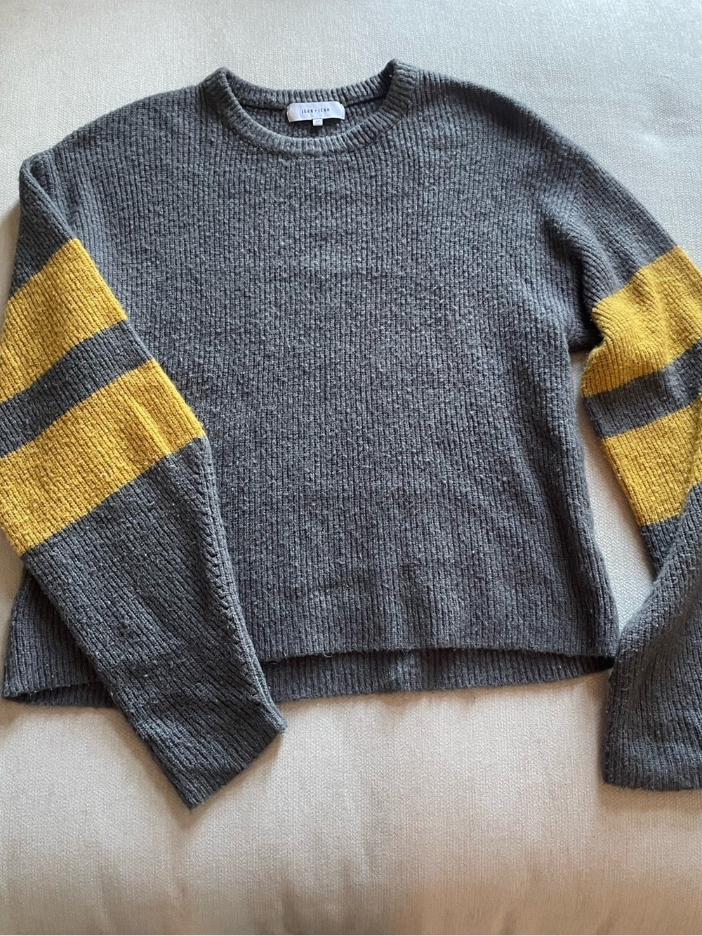John + Jenn Gray Crewneck Sweater